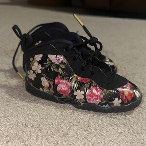 RARE Nike LIL' Posite One PRM "Floral" (CB) Shoes AT8248-001